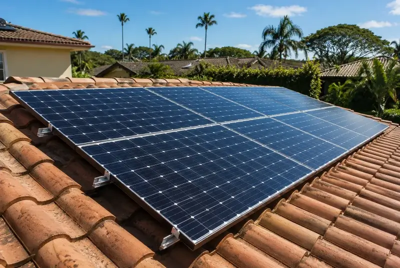 Installation de panneaux solaires à Sainte-Foy-l'Argentière